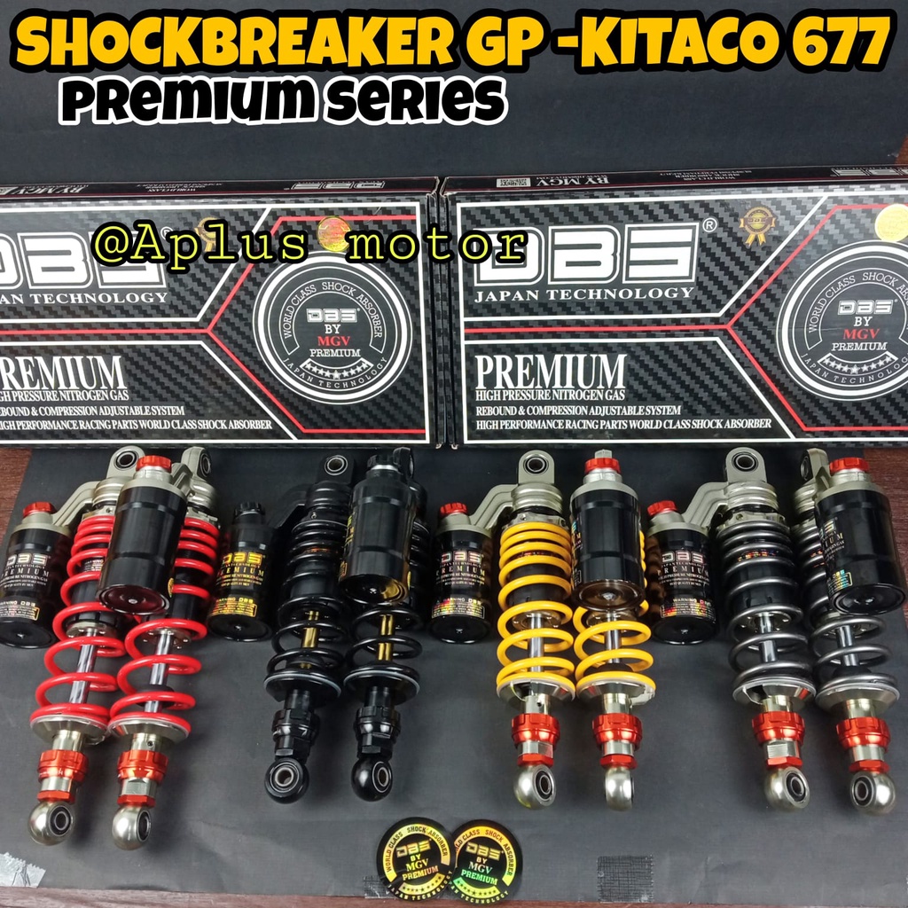 SHOCKBREAKER DBS-677 PREMIUM KLIK REBOUND FUNGSI RX KING CB GL SUPRA X FIZ R 280 320 MODEL GP KITACO