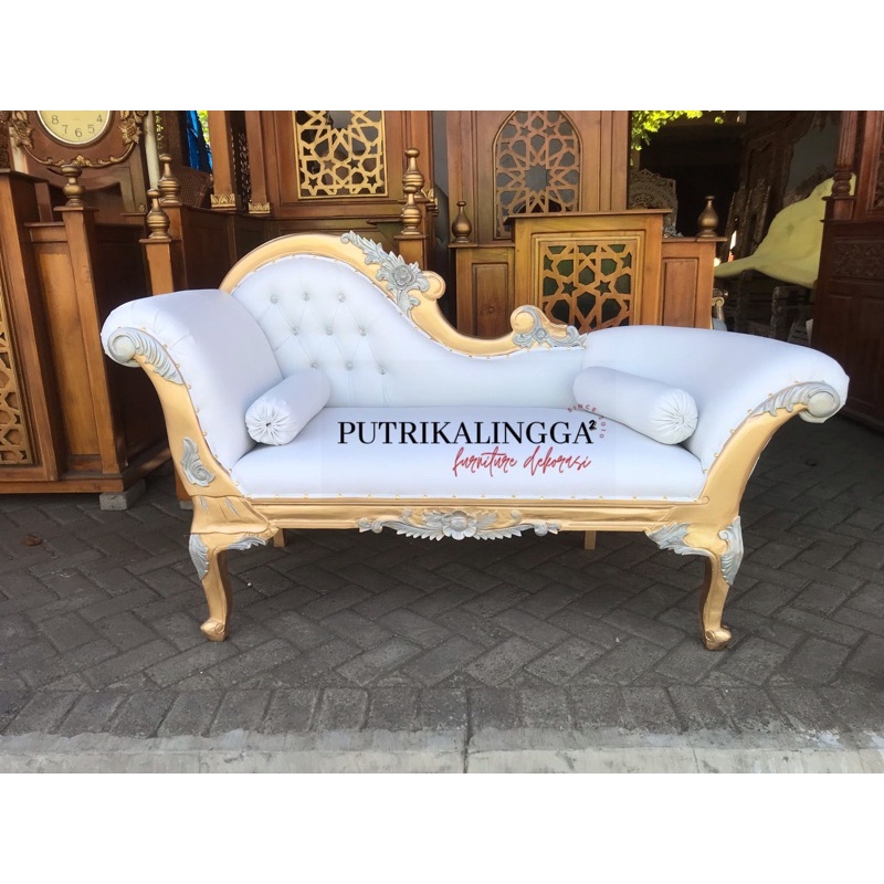 Sofa lois miring/sofa pelaminan/kursi sofa pelaminan/sofa akad/sofa pernikahan