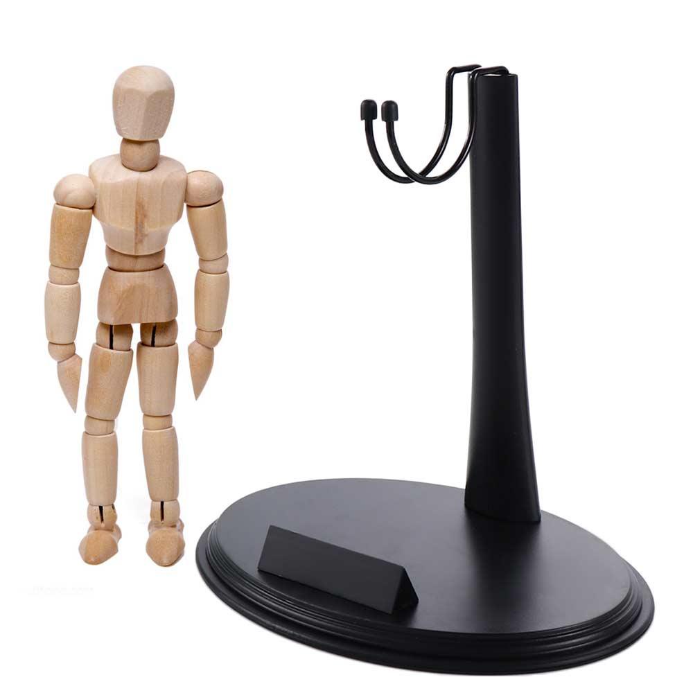 Lanfy Doll Stand Holder U-Type+Ring-Type Model Robot Figure Collection Boneka Supporting Figure Display Bracket Figure Stand Boneka Mainan Berdiri