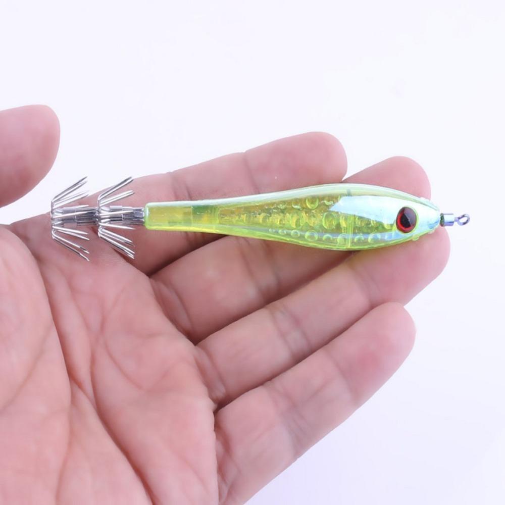 Preva 5Pcs/Pack Kait Cumi Tahan Lama Mikro Mengambang Memancing Aksesoris Bercahaya Umpan Jig