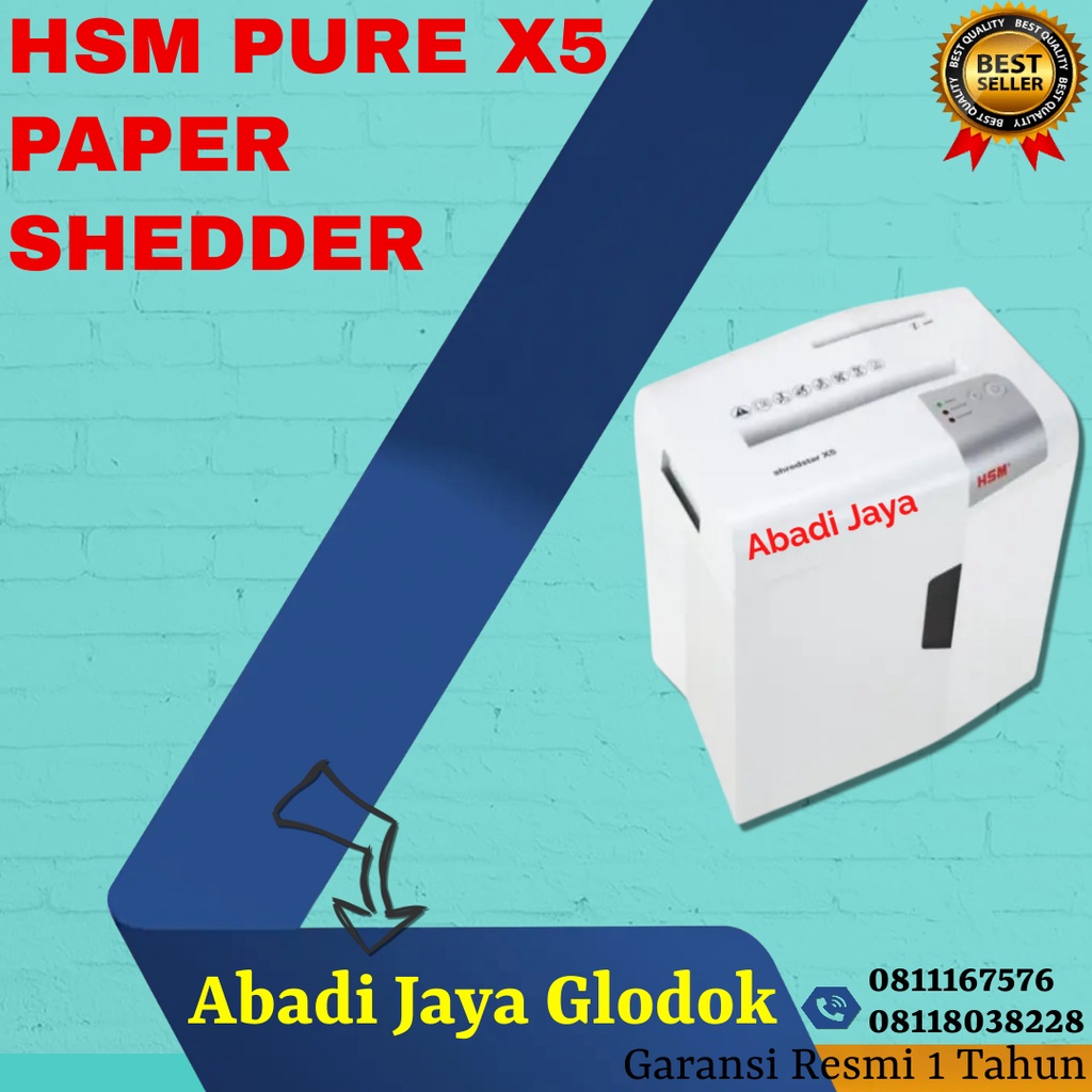 

HSM X5 PAPER SHEDDER