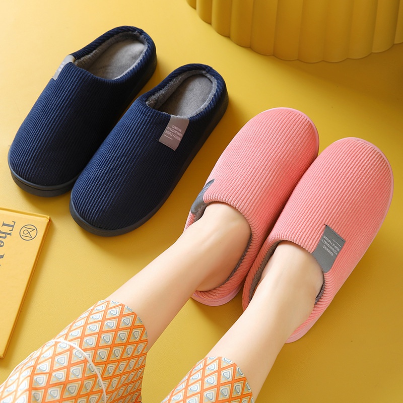 Grosir - S1045 Sandal Bulu Empuk / Sandal Rumah Hotel / Sandal Selop Wanita &amp; Pria / Sandal Fashion