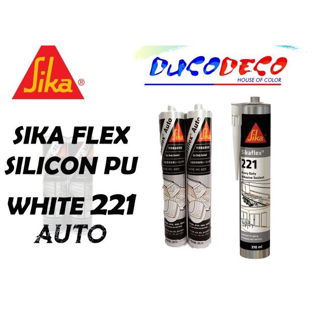 

SEALENT SILEN SEALER SILICON PU SIKAFLEX WHITE 221 - Putih