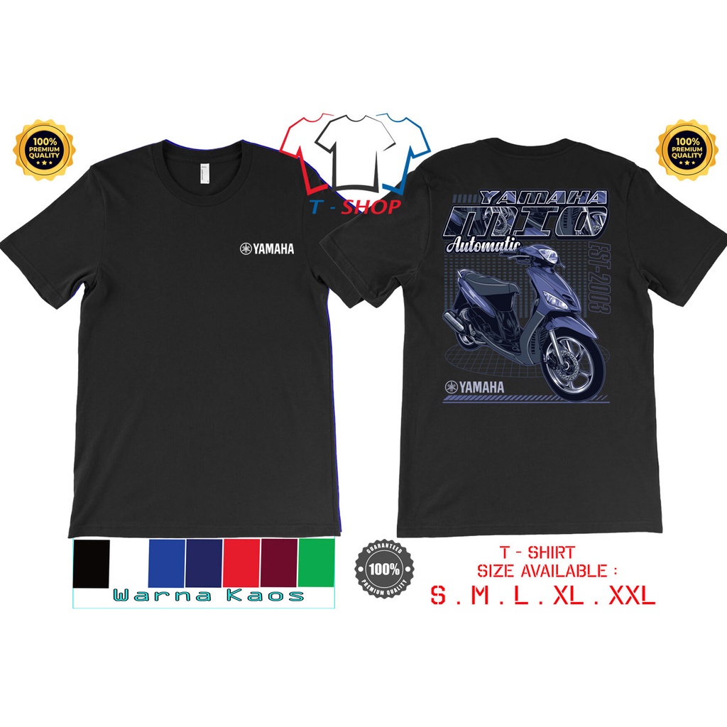 KAOS DISTRO YAMAHA MIO - Kaos Baju YAMAHA Automatic Keren Terbaru