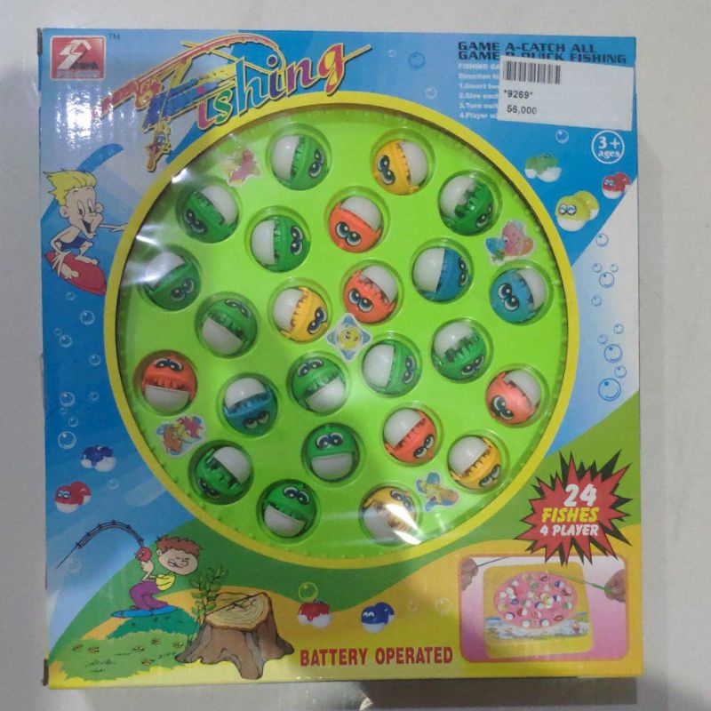 mainan pancingan ikan murah / mainan FISHING GAME  murah 9269