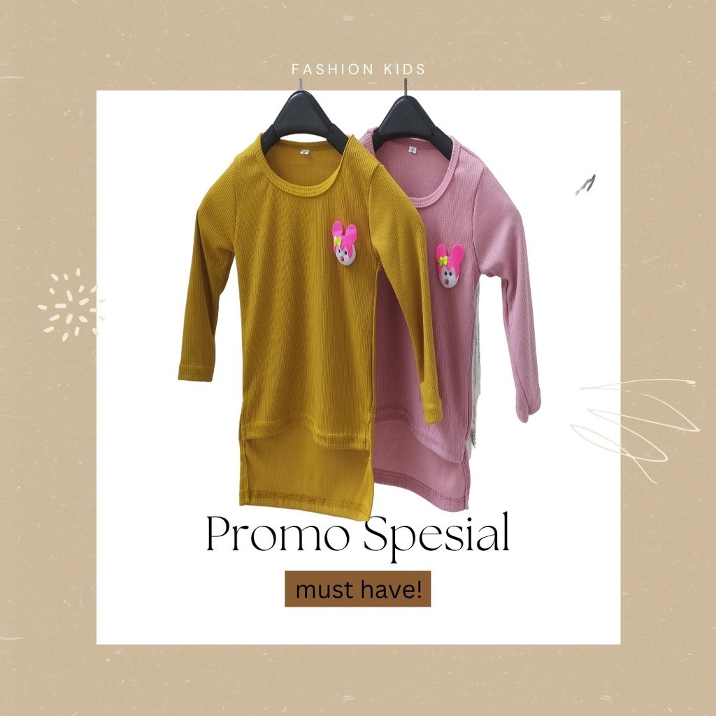 BAJU ANAK KANCING RUFFLE 1 2 3 4 TAHUN BAJU ANAK RAJUT KAOS RIB PEREMPUAN LENGAN PENDEK RUFFLE TEE KAOS RIB KNIT PAKAIAN ANAK PEREMPUAN ATASAN ANAK PEREMPUAN MURAH LENGAN PANJANG TANGAN TEROMPET