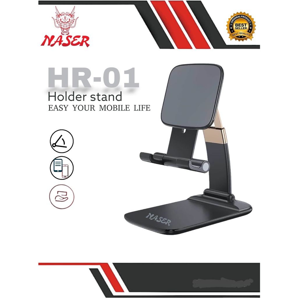 HOLDER PHONE NASER/HOLDER STAND/STANDING HP HOLDER NASER HR-01/PRODUK ORIGINAL