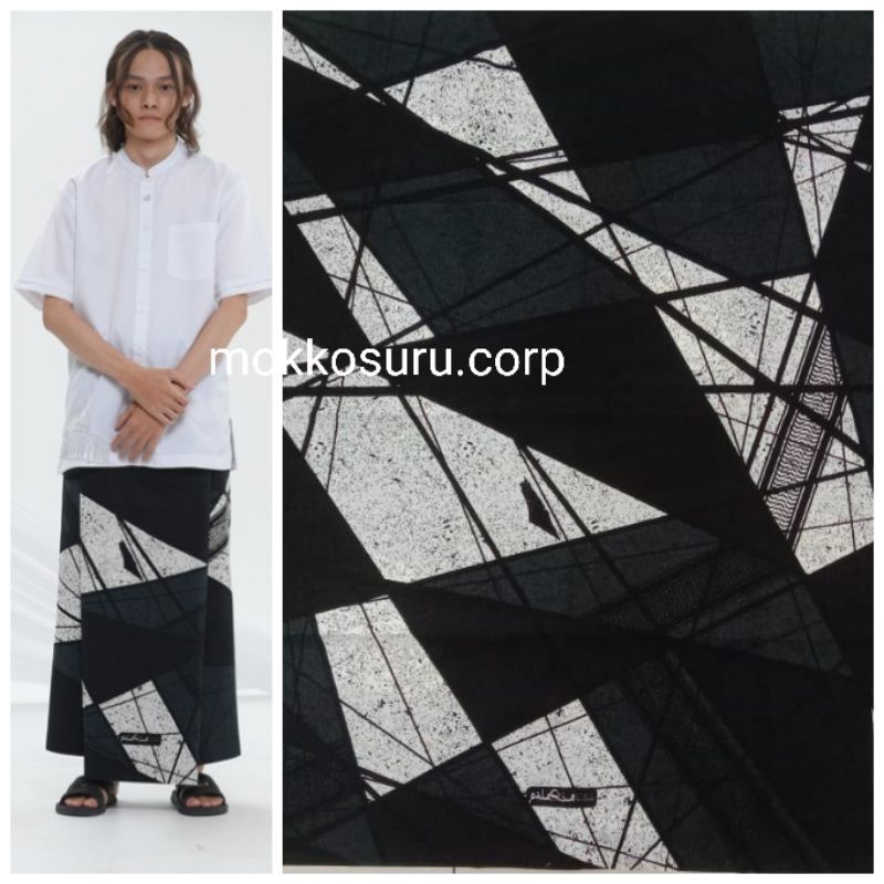 sarung rabbani motif wahidi sj3 palestine styles - sarung robbani motif abstrak - sarung langka rabb