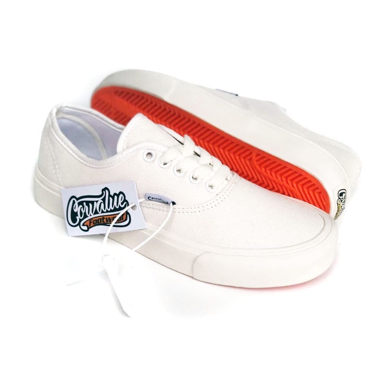 CORVALUE FOOTWEAR - SEPATU SNEAKERS SUDDENLY FULLWHITE ORIGINAL