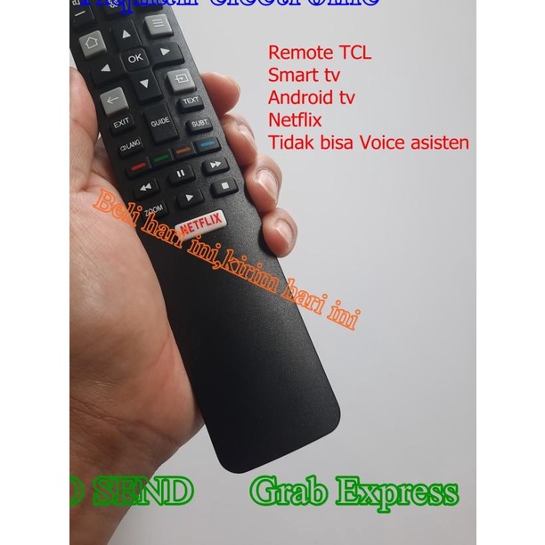 Remote tv TCL Smart tv android TV Panjang