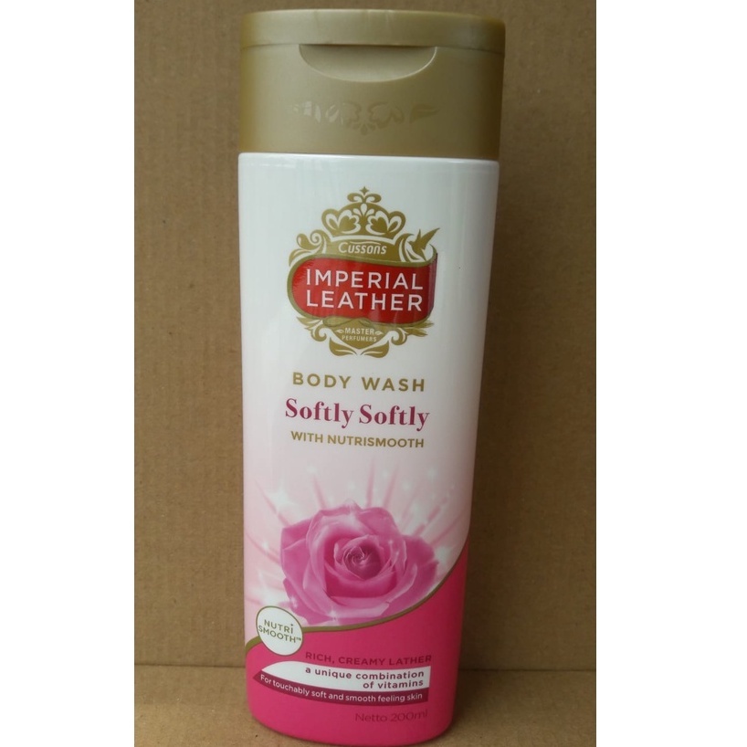 Jual Imperial Leather Body Wash Softly Softly Sabun Cair 200ml MURAH