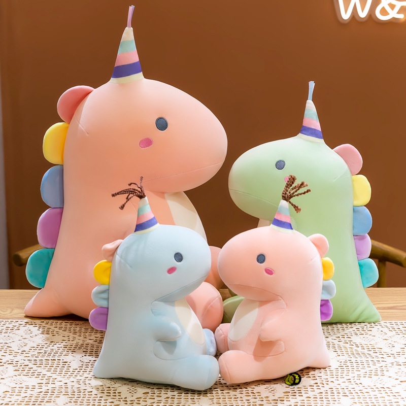 Boneka Dinosaurus Unicorn Mainan Boneka anak Kado Ulang Tahun KKV