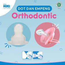 Empeng Huki orthodontic gepeng | EMPENG HUKI ISI 2 PCS