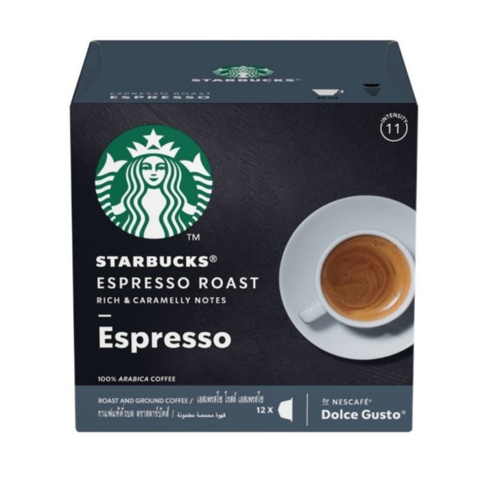 

NESCAFE DOLCE GUSTO STARBUCKS ESPRESSO ROAST COFFEE CAPSULE IMPORT UK