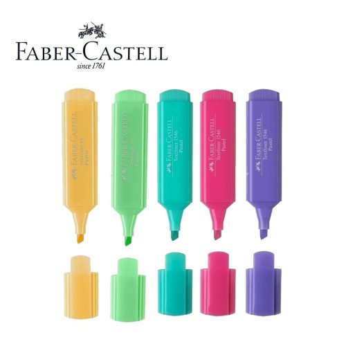 

Highlighter Faber Castell Textliner 1546 Warna Pastel Satuan - SHSNP