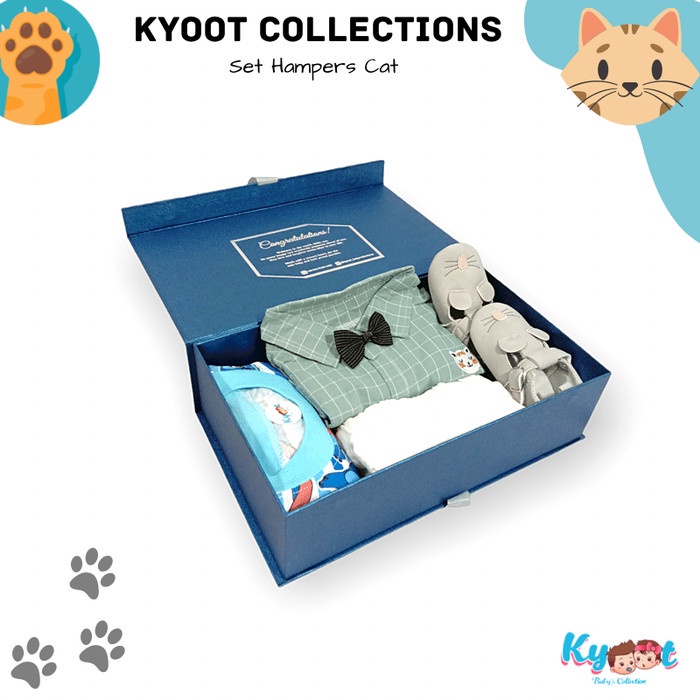 

(COD) Kyoot Baby's Collection-hampers set cat kado lahiran - set cat