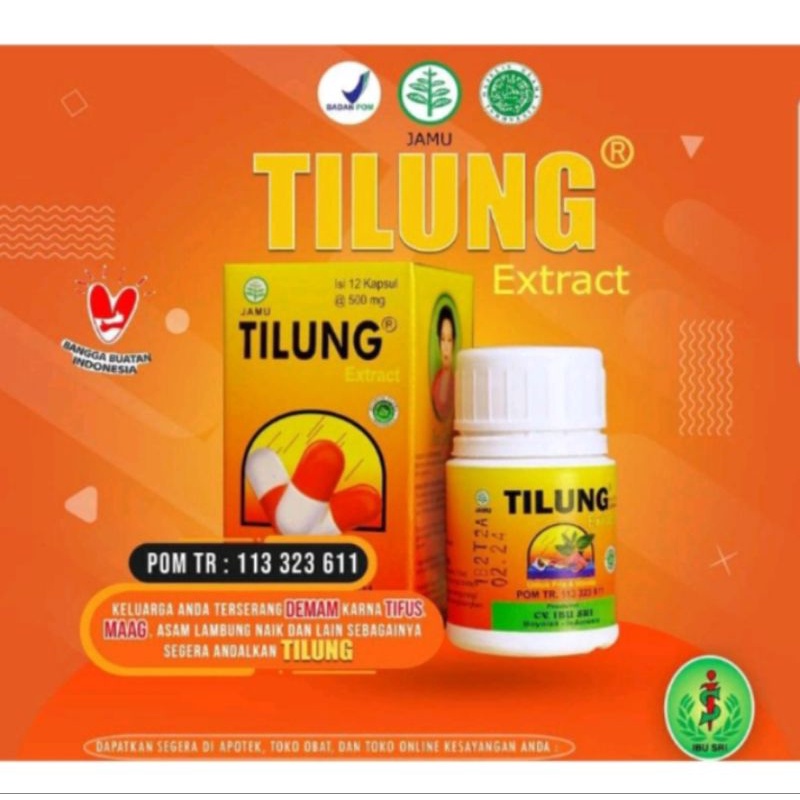 Tilung kapsul isi 12//Obat Tifus