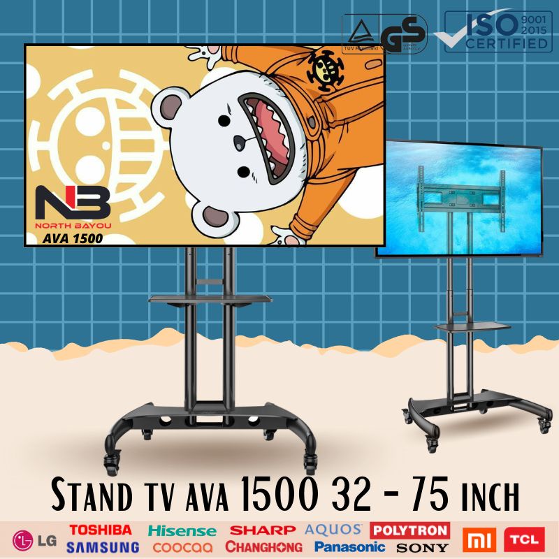 Bracket Tv North Bayou AVA 1500-70P Bracket tv standing bracket tv stand impor bracket tv up to 75  inch