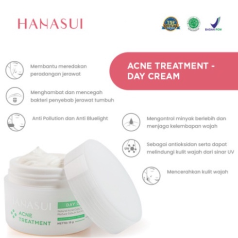 HANASUI ACNE TREATMENT DAY CREAM