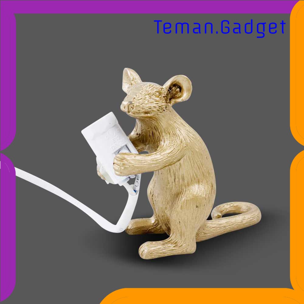 TG-LMP Rojozor Lampu Baca LED Modern Resin Mouse Nordic Lamp E12 4W - RJ01