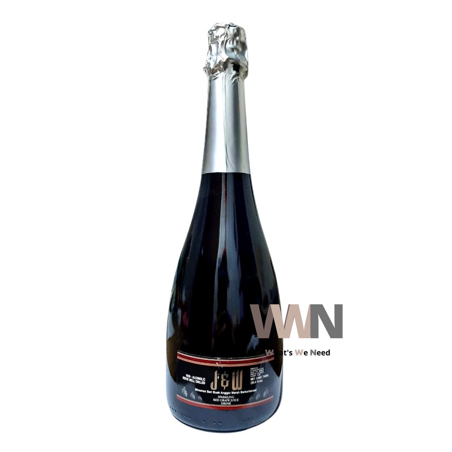 Jual J&W Sparkling Red Grape Juice 750ml Sparkling Anggur Shopee