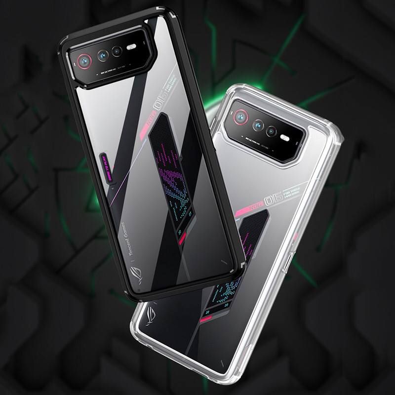 Case Asus ROG Phone 6 / 6 pro Casing Soft Hybrid Armor Crystal Acrylic