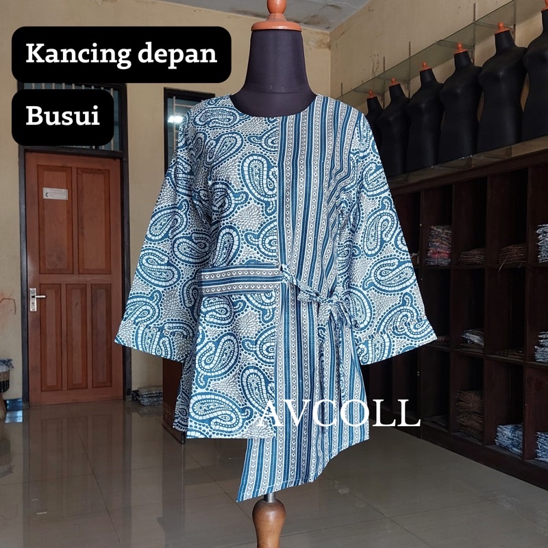 Batik wanita atasan baju batik wanita Terbaru 2021