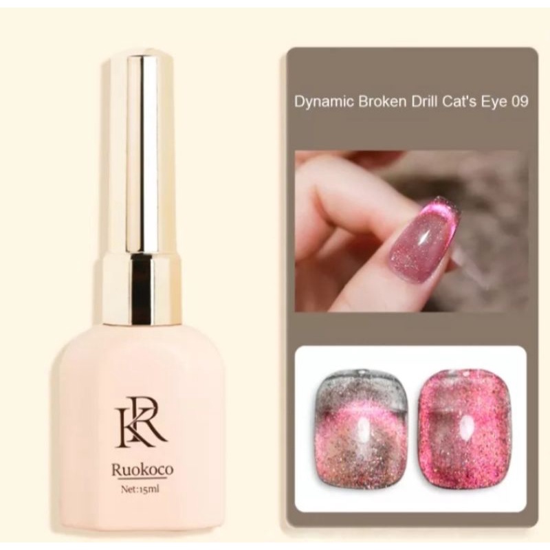 FS_SHOOP-ruokoco Lem Cat Kuku Mata Kucing, Lem Kuku Fototerapi Mata Kucing Putih Musim Gugur dan Mus