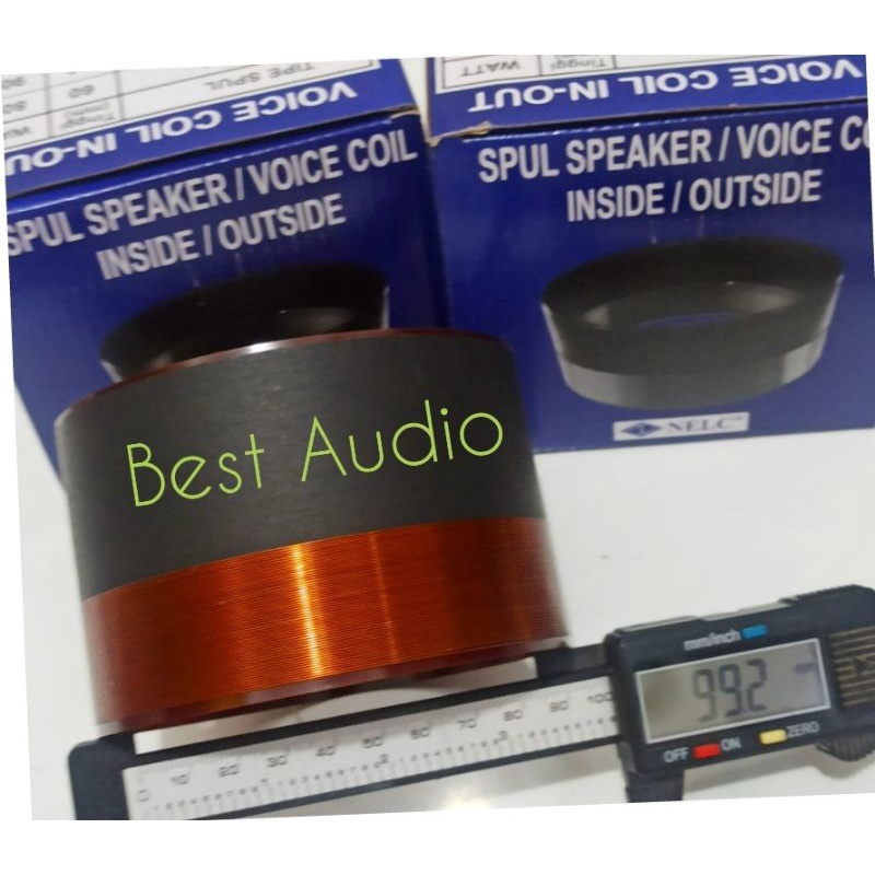Spul spol spool speaker 18inch 18 inch Nelc  Voice 99.2mm in out