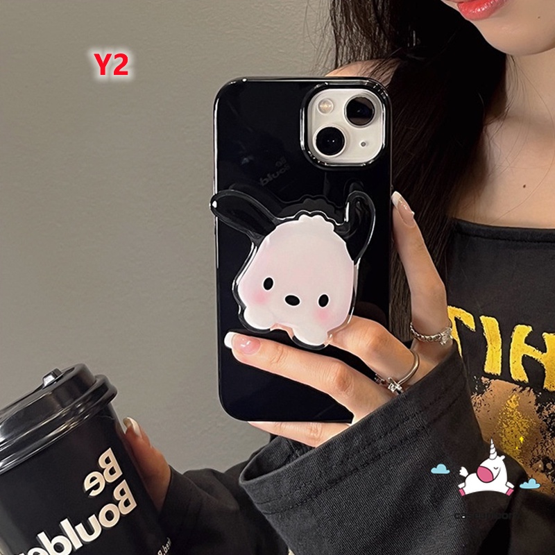 Ring Holder Hp Universal Bentuk Pochacco Bisa Dilipat