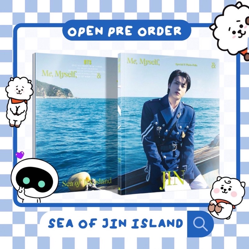 [EMe, Myself, and Jin ‘Sea of JIN Island’ PHOTOFOLIO JIN