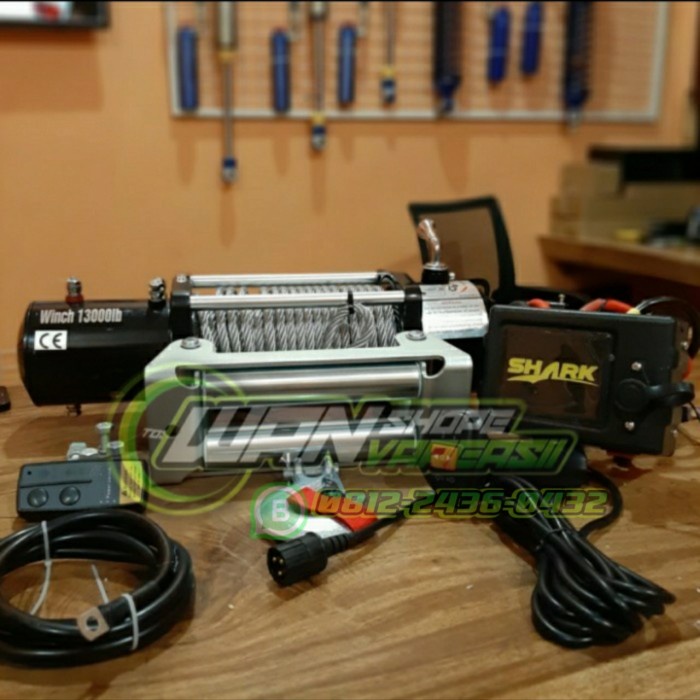 WINCH TRUTLE SHARK 13000 LBS 6 TON 6.6 HP