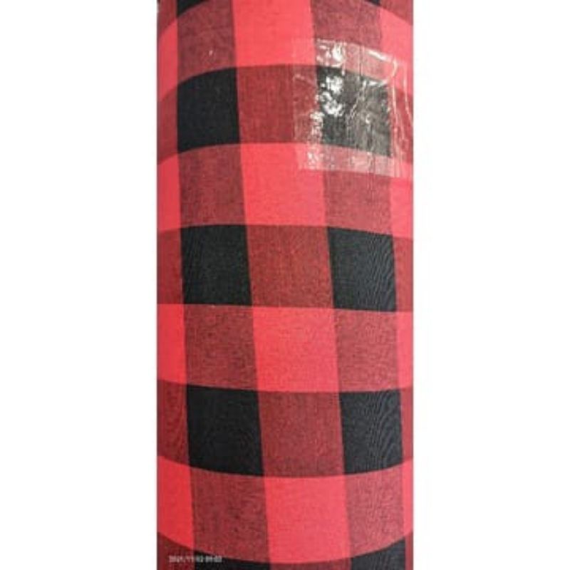 kain kotak full warna/kain kotak warna hitam-merah/kotak kombinasi.HARGA PER METER