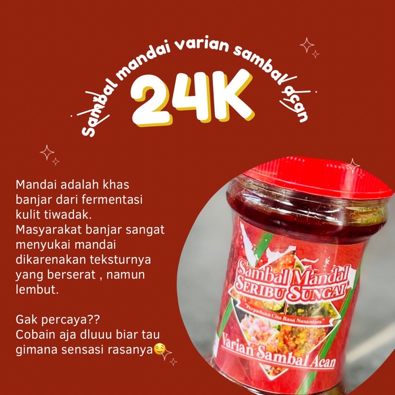 

sambal mandai varian acan