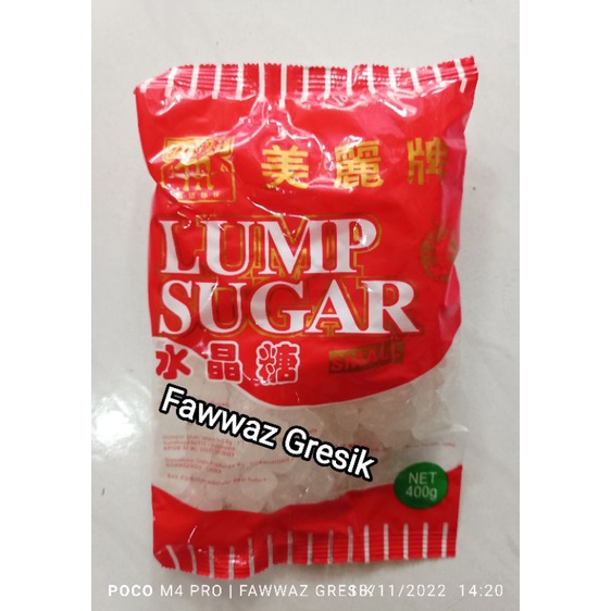 MILI Lump Sugar 400gr (Gula Batu)