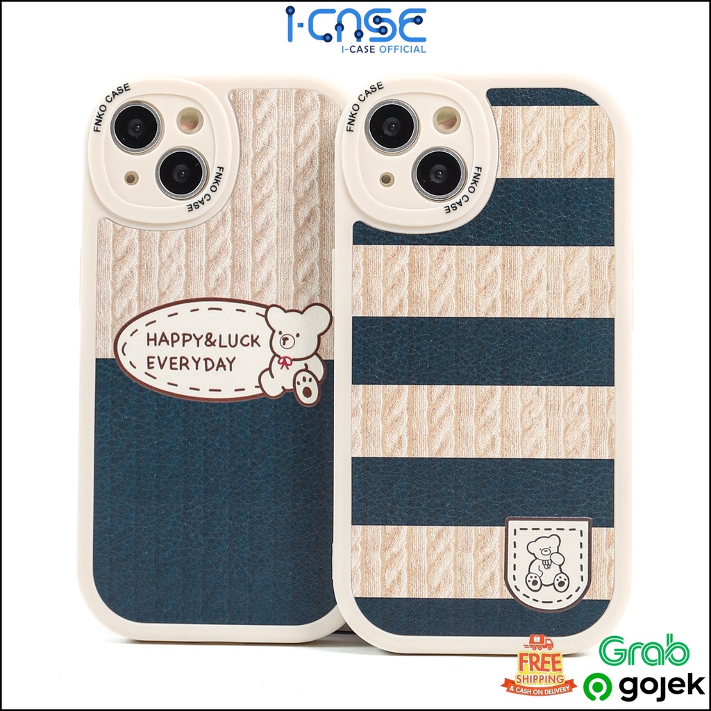 Soft Case Knit Bear For iPhone 7 8 PLUS XR X XS MAX 11 12 13 14 PLUS PRO MAX