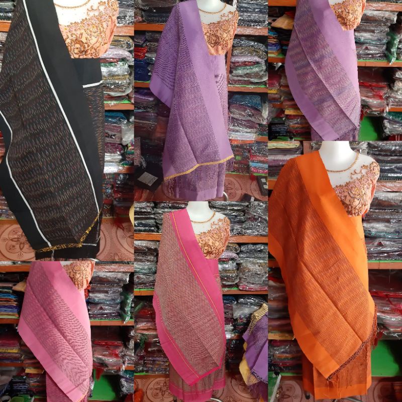 SONGKET MOTIF JOMPIT SONGKET  MANDAR TENUN TANGAN TARUTUNG SONGKET BATAK HITAM RAGI HUTING MANGIRING