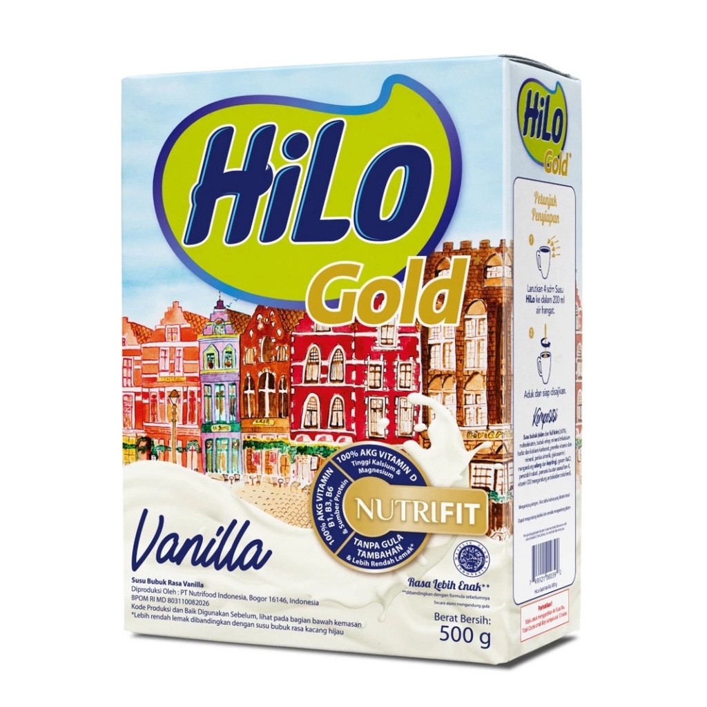 

HILO Gold Choholate Vanila Original Box - 500gr