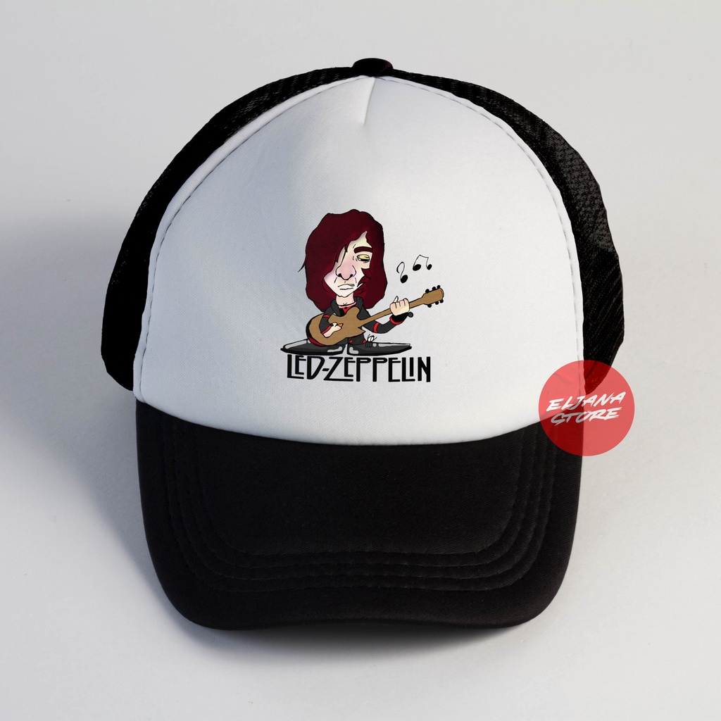 Topi Led Zeppelin / Topi Band / Led Zeppelin / Topi Jaring Distro / Topi Premium / Topi Sablon