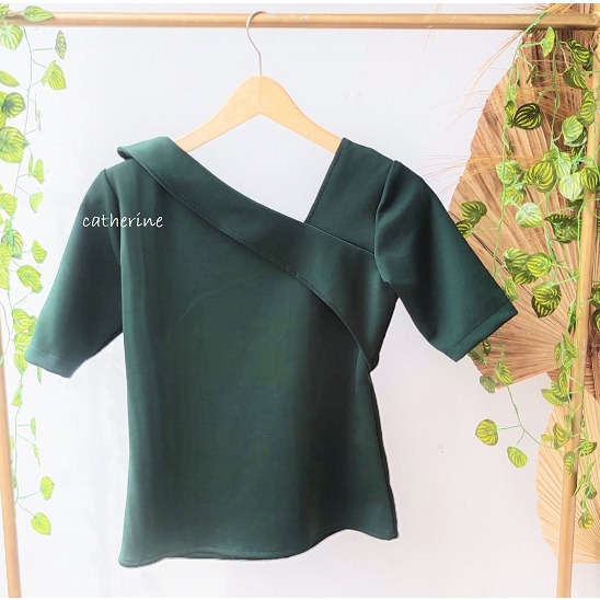 BELVINA ATASAN WANITA/KAOS SCUBA/ATASAN WANITA 6823