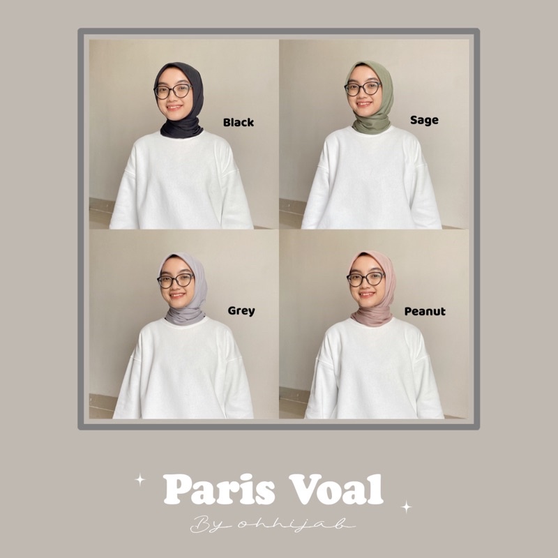 Ohhijab - Paris Voal