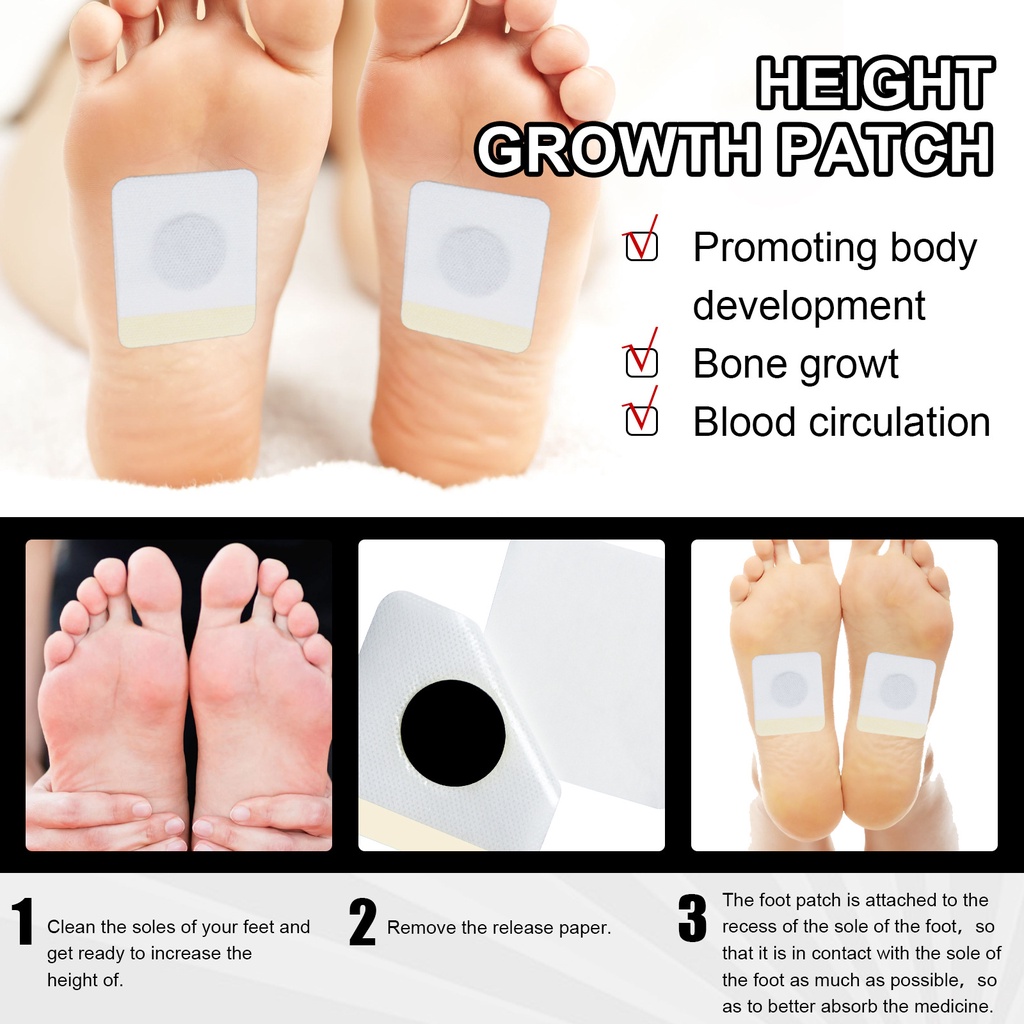 Koyo Peninggi Badan isi 10 Height Growth Patch penambah tinggi badan cepat