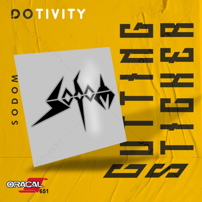 Cutting Sticker SODOM