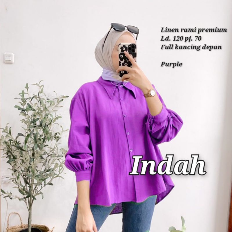 INDAH BLOUSE TERBARU