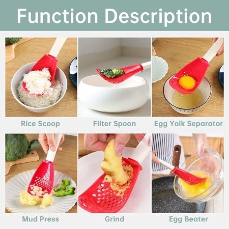 SENDOK SARINGAN SERBAGUNA SENDOK CENTONG NASI PARUTAN SENDOK TIRIS MULTIFUNGSI