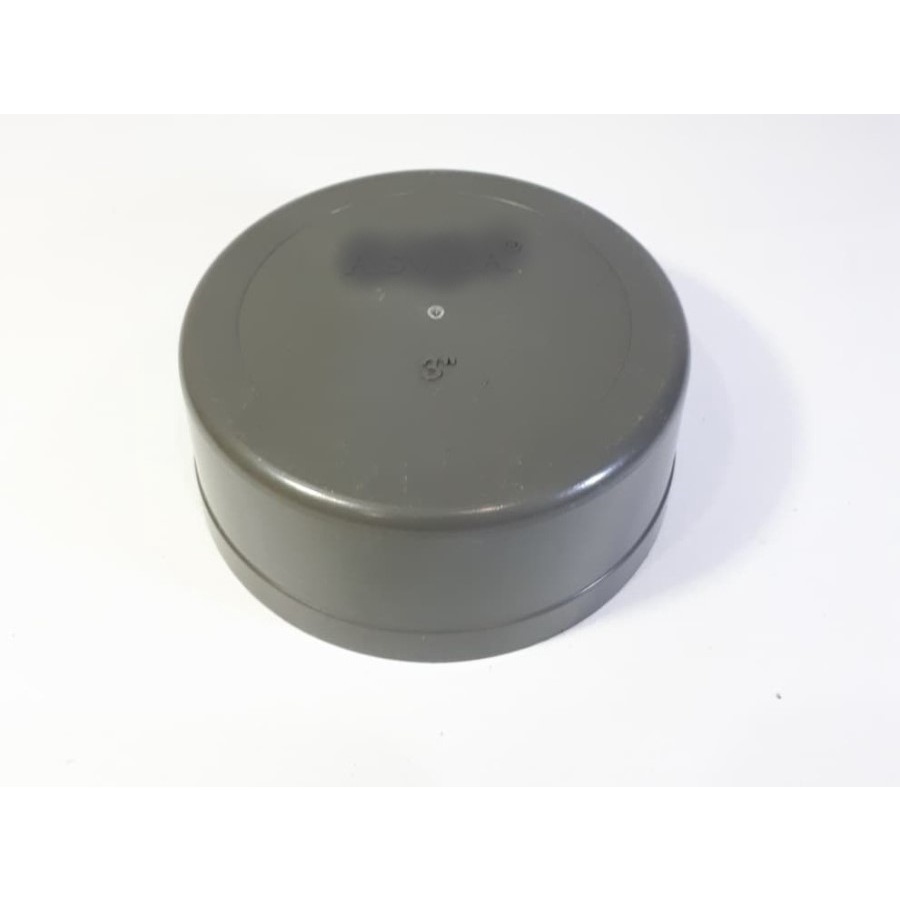 Dop 3" inch D/ Pvc/Tutup Pipa 3 inchi Polos Tanpa Drat