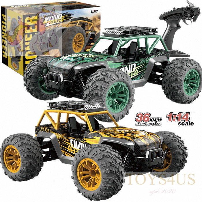 Toys4Us - rc offroad 4wd bigfoot UJ99-G618 2.4ghz 4WD mainan rc car crawler