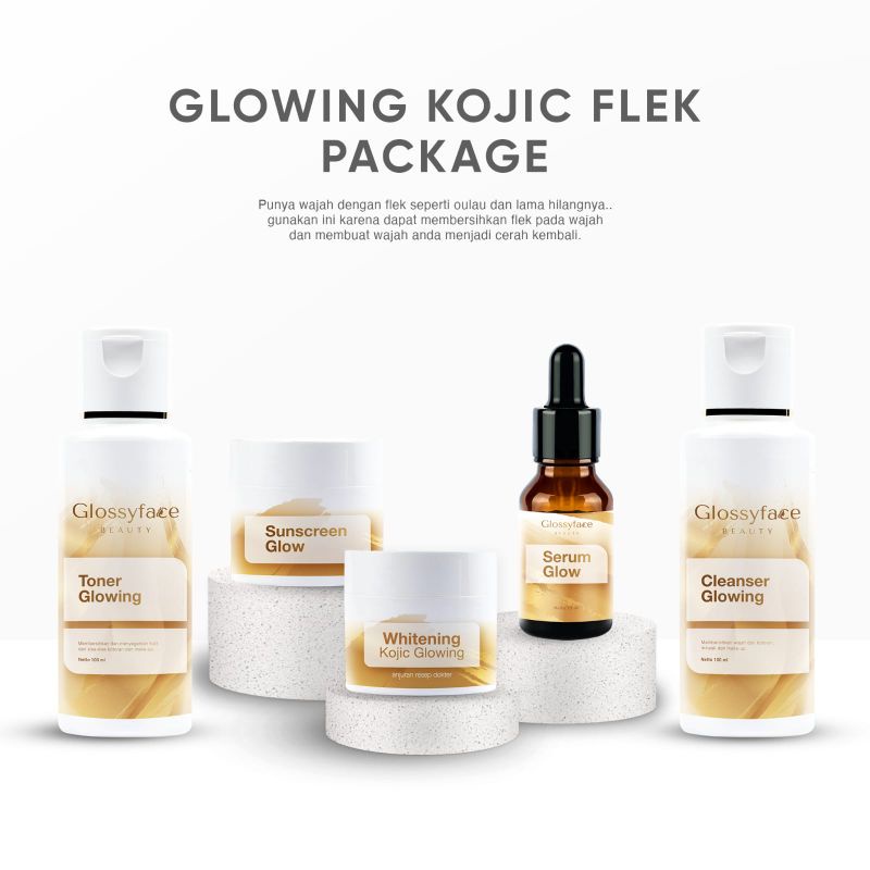 GLOSSY FACE - paket kojic flek