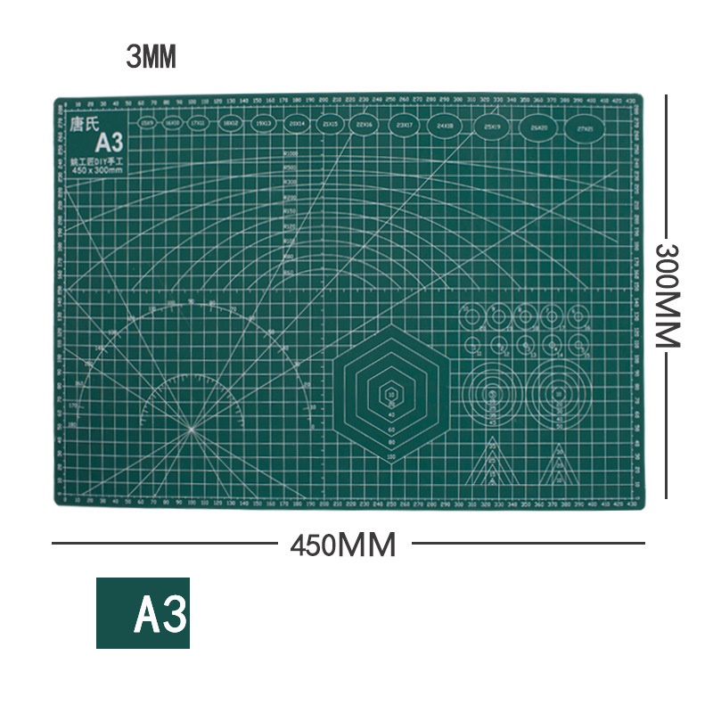 

[LOGU] Alas Papan Kerja Potong Cutter Cutting Mat Pad A2,A3,A4,A5