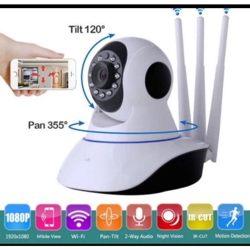 IP CAMERA KAMERA WIRELESS V380 TERMURAH